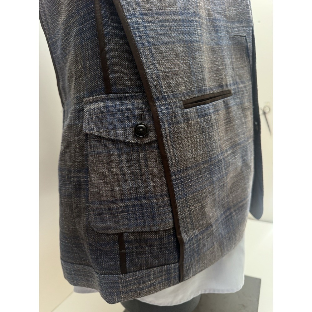 NWT Peter Millar Crown Crafted Dawson Plaid Blazer Jacket Sport Coat 42 R $1295 - Picture 13 of 16